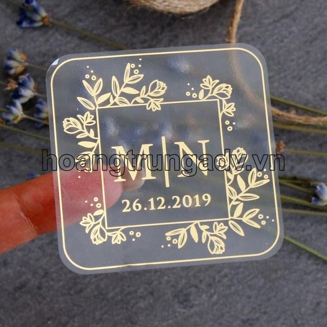 Địa chỉ in tem decal trong suốt ngoài trời giá rẻ lấy ngay