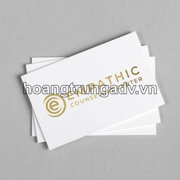 Danh thiếp ép kim