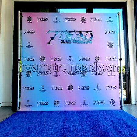 Thi công backdrop giá rẻ tại hà nội