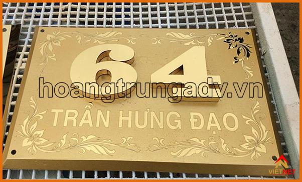 Làm biển số nhà,uy tín , giá rẻ giao hàng tận nơi trên toàn quốc