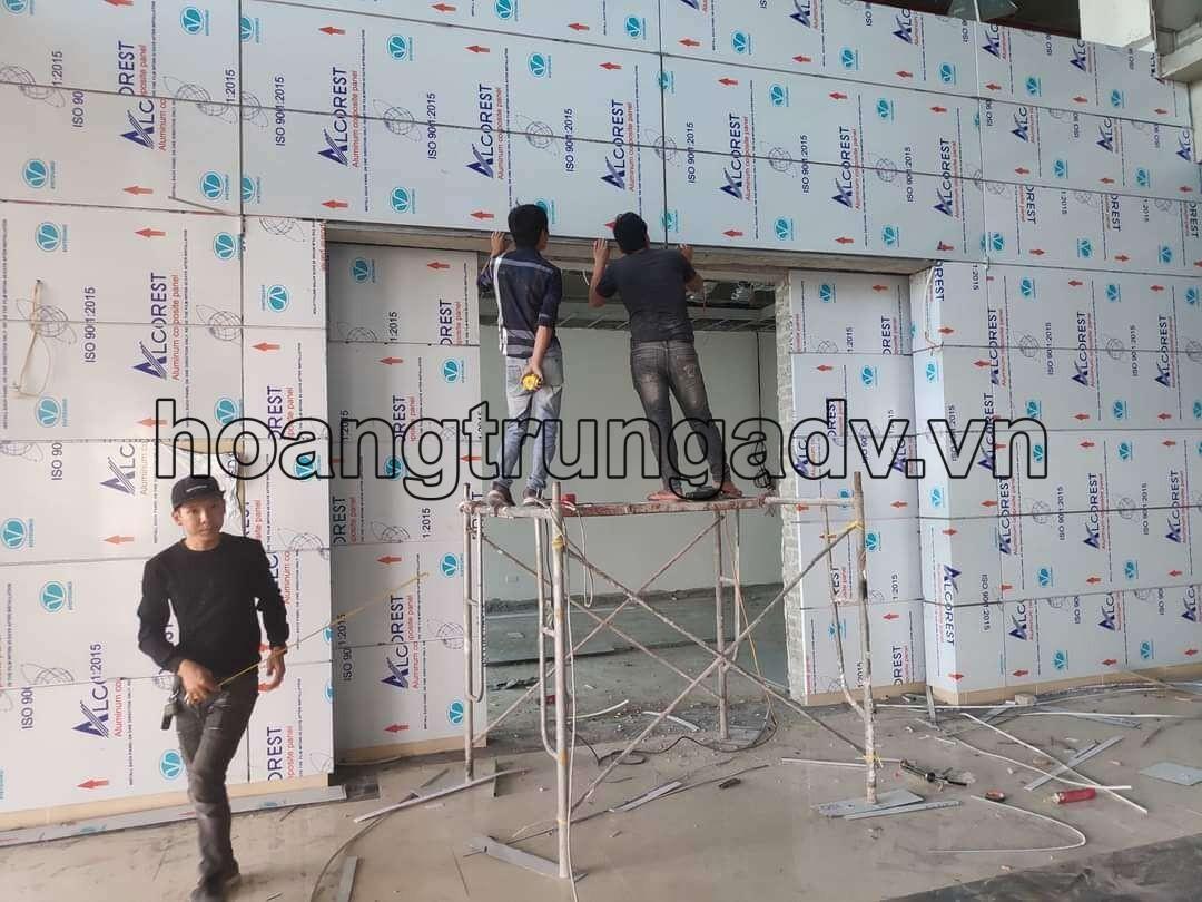 Thi công ốp alu giá rẻ tại hà nội