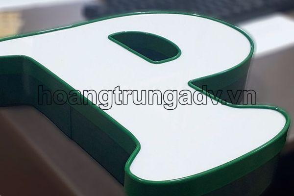 Làm chữ nổi chân nhôm hàn quốc đẹp, giá rẻ tại hà nội