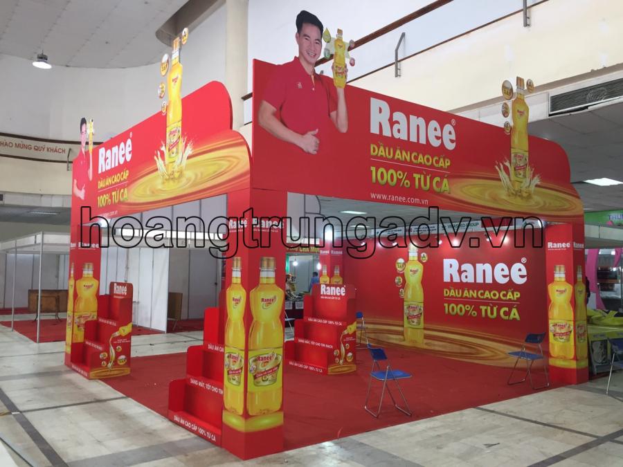 Thi công gian hàng hội chợ giá rẻ