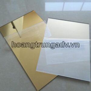 Bán tấm mica gương vàng, gương trắng giá rẻ tại hà nội