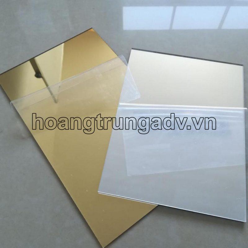 Bán tấm mica gương vàng, gương trắng giá rẻ tại hà nội